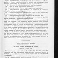 0806 - Page 763 - Pages commerciales. Les bases de la valeur locative des locaux commerciaux / Renseignements divers. Les colis postaux affranchis de l'octroi