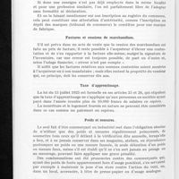 0807 - Page 764 - Pages commerciales. Renseignements divers. L'enseigne / Factures et cessions de marchandises / Taxe d'apprentissage / Poids et mesures / Le poids net