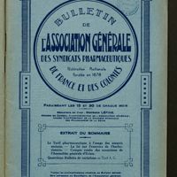 0624 - Page sans numérotation - [Page de titre du fascicule] Extrait du sommaire