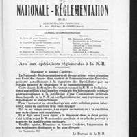1008 - Page 37 - Conseil d'administration / Avis aux spécialistes réglementés à la N.-R.