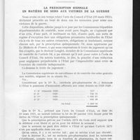 1323 - Page 777 - Pages professionnelles. La prescription biennale en matière de soins aux victimes de la guerre