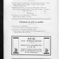 0078 - Page 8 - Additions à contrats anciens / Variations de prix au public