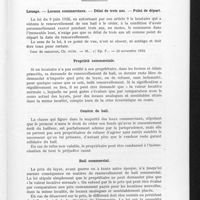 0634 - Page 405 - Pages commerciales. Louage. - Locaux commerciaux. - Délai de trois ans. - Point de départ / Propriété commerciale / Cession de bail / Bail commercial