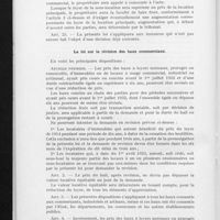 0693 - Page 438 - Pages de législation. La loi sur la propriété commerciale / La loi sur la révision des baux commerciaux