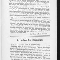 0904 - Page 575 - La dernière convention internationale concernant les stupéfiants / La maison des pharmaciens