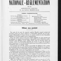 0914 - Page 33 - Conseil d'administration / Mise au point