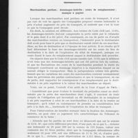 1003 - Page 636 - Pages commerciales. Marchandises perdues ; dommages-intérêts ; cours de remplacement ; manque à gagner