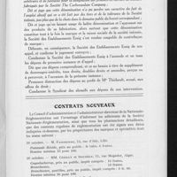 1106 - Page 47 - Publication de jugement. The Carborundum Company contre Etablissements Henri Essig (Suite et fin) / Contrats nouveaux