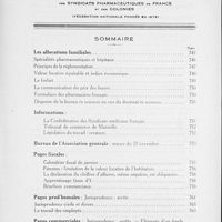 1202 - Page 741 - [Page de titre du fascicule] Extrait du sommaire