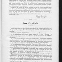1210 - Page 749 - Valeur locative équitable et indice économique / Le forfait