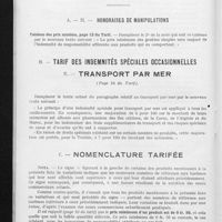 1305 - Page 812 - Tarif de l'Association générale. Septième Bulletin de variations applicable à partir du 1er janvier 1934. Variations