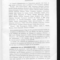 1340 - Page 263 - Conseil d'administration de l'Association générale. Commission de la réglementation