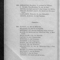 0012 - Page 2 - Conseil d'administration pour l'année 1894-1895
