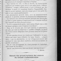 0031 - Page 27 - Secours aux blessés / Extrait des procès-verbaux des séances du Conseil d'administration