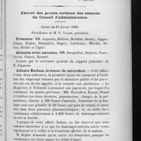 0045 - Page 41 - Les pharmaciens et les spécialités pharmaceutiques / Extrait des procès-verbaux des séances du Conseil d'administration