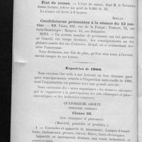 0018 - Page 14 - Extrait des procès-verbaux des séances du Conseil d'administration / Exposition de 1900