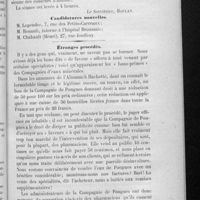 0027 - Page 23 - Extrait des procès-verbaux des séances du Conseil d'administration / Étranges procédés