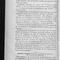0036 - Page 32 - Nécrologie. M. Bourgoin / Syndicat français