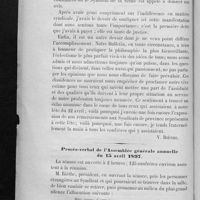 0060 - Page 56 - Chronique / Procès-verbal de l'Assemblée générale annuelle du 15 avril 1897