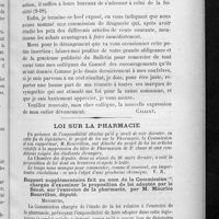 0057 - Page 53 - Société amicale des pharmaciens des 9e et 18e arrondissements / Loi sur la pharmacie