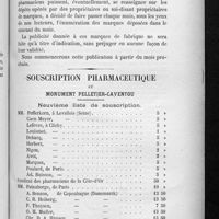 0127 - Page 123 - Marque de fabrique / Souscription pharmaceutique au monument Pelletier-Caventou