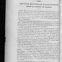 0016 - Page 264 - Manifestation professionnelle / Société mutuelle d'assurance contre les accidents en pharmacie