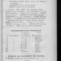 0021 - Page 269 - Conseil d'administration pour l'année 1899-1900