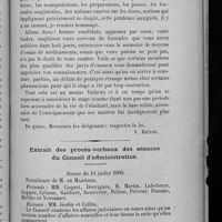 0213 - Page 461 - Les dispenses de stage / Extrait des procès-verbaux des séances du Conseil d'administration