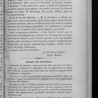 0107 - Page 635 - Extrait des procès-verbaux des séances du Conseil d'administration / Caisse de retraites