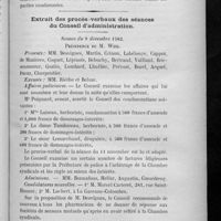 0015 - Page 13 - Jugement / Extrait des procès-verbaux des séances du Conseil d'administration