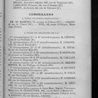 0111 - Page 109 - Conseil d'administration pour l'année 1903-1904