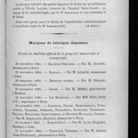 0091 - Page 91 - Formules de l'Hôpital Saint-Louis (A suivre) / Marques de fabrique déposées