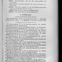 0097 - Page 97 - Conseil d'administration pour l'année 1908-1909