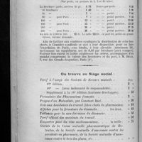 0200 - Page 200 - Conditions d'achat et d'expédition pour les pharmaciens des propos d'un mutualiste, de Constant Dael / On trouve au Siège social