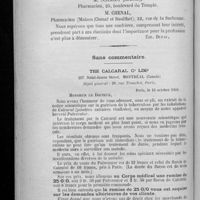 0310 - Page 310 - Le Conseil des prud'hommes de Paris et les pharmaciens (suite) / Sans commentaire