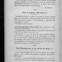 0400 - Page 400 - De l'intervention des syndicats dans la répression des fraudes / Vins de liqueur officinaux / Les pharmaciens et les droits de régie