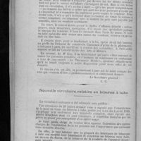 0038 - Page 34 - Obligations du pharmacien entrant en exercice par Me Guy... / Nouvelle circulaire relative au biberon à tube