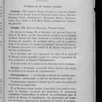 0015 - Page 11 - Extrait du procès-verbal de la séance du Conseil d'administration du 14 janvier 1913