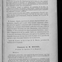 0103 - Page 99 - Banquet de la Chambre syndicale. Discours de M. Henri Martin... / Discours de M. Michel...