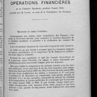 0127 - Page 123 - Rapport sur les opérations financières de la Chambre syndicale, pendant l'année 1912, présenté par M. Loisel, au nom de la Commission des finances