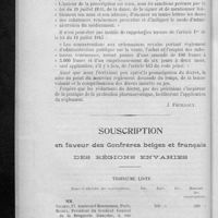 0024 - Page 6 - Autour du décret du 14 septembre 1916 sur le commerce des substances vénéneuses / Souscription en faveur des confrères belges et français des régions envahies