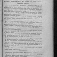 0224 - Page 213 - Comité intersyndical des pharmaciens de la Seine. Examen professionnel des aides en pharmacie (Troisième session)