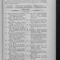 0325 - Page 313 - Service de placement de la Chambre syndicale
