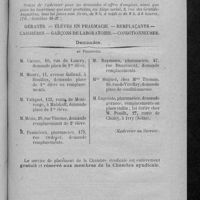 0301 - Page 285 - Service de placement de la Chambre syndicale