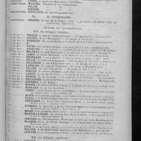 0049 - Page sans numérotation - Conseil d'administration pour l'année 1920-1921