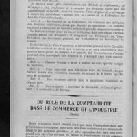 0074 - Page 66 - Statuts de la Fédération des Sociétés pharmaceutiques d'arrondissements de Paris et du département de la Seine / Du rôle de la comptabilité dans le commerce et l'industrie (Suite)