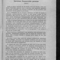 0547 - Page 533 - Extension de la capacité civile des syndicats. Opérations commerciales permise (Suite) (A suivre.)
