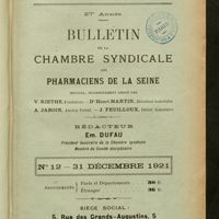 0589 - Page sans numérotation - [Page de titre du fascicule]