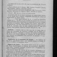 0017 - Page 11 - Comité disciplinaire. Extrait du procès-verbal de la séance du 25 novembre 1921