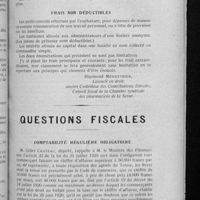 0131 - Page 123 - Déclarations fiscales. Frais déductibles / Frais non déductibles / Questions fiscales. Comptabilité régulière obligatoire
